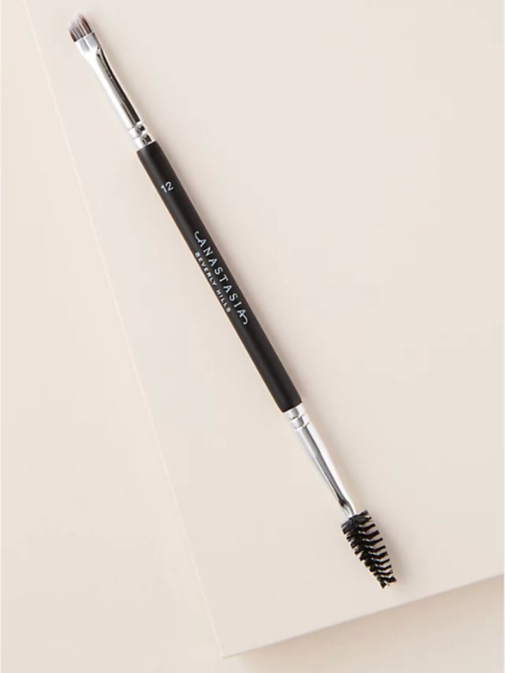 ANASTASIA BEVERLY HILLS Brush 12 Duo Brow Eye Liner Angled Cut Spoolie NWT